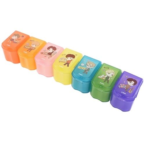タイニータン ピルケース 7個セット 収納用品 Dynamite TinyTAN