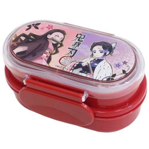 鬼滅の刃 お弁当箱 2段 ランチボックス 2 竈門禰豆子 胡蝶しのぶ 少年