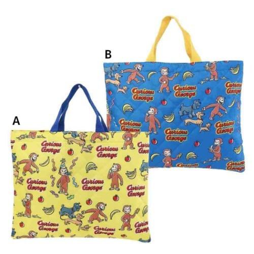 ギフ 包装 おさるのジョージ 絵本キャラクター キルト レッスンバッグ ジュニア お稽古かばん 新入学 Supplystudies Com