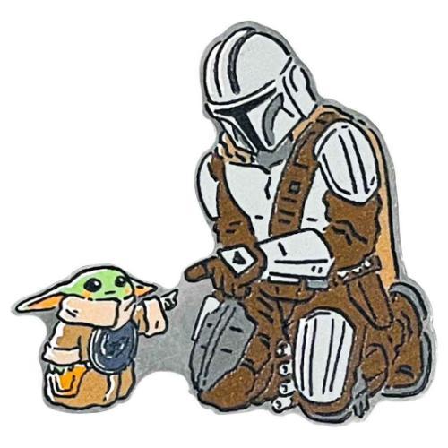 スターウォーズ マンダロリアン アンド グローグー ピンバッジ ピンズ3