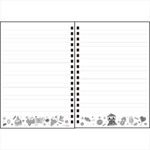 ゴムバンド付きb6リングノート シュガーラッシュオンライン リングノート ディズニー インロック プチギフト コレクション雑貨 グッズ キャラクターのシネマコレクション 通販 Paypayモール