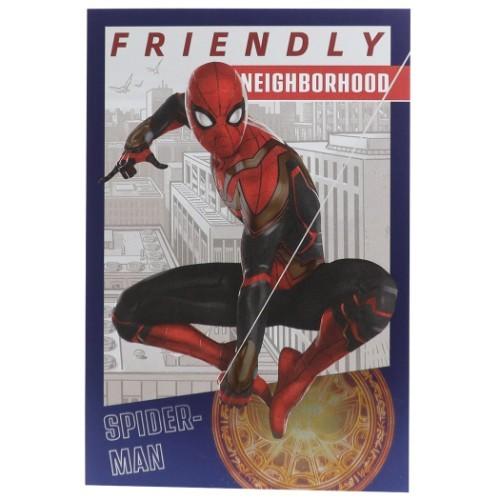 MARVEL スパイダーマン ノーウェイ ホーム ポストカード メタリック 