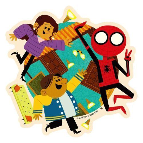 スパイダーマン ノーウェイ ホーム ダイカットステッカー ビッグ シール イラストb Marvel キャラクターのシネマコレクション 通販 Paypayモール