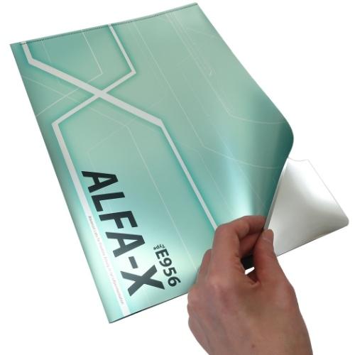ALFA-X 鉄道 グッズ クリアフォルダー A4 メタリック クリアファイル