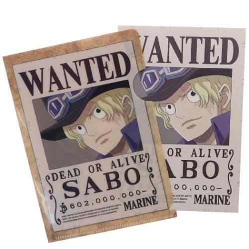 ワンピース A6 ファイルケース 付き ポストカード 手配書 サボ One Piece コレクション雑貨 ジェイエム プレゼント キャラクターのシネマコレクション 通販 Paypayモール