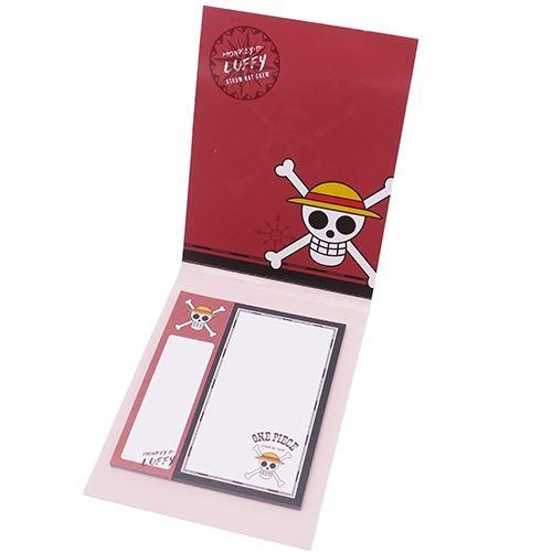 付箋 ワンピース 海賊旗ふせん大小2種セット ルフィ One Piece ジェイエム 文具 事務用品 キャラクターのシネマコレクション 通販 Paypayモール