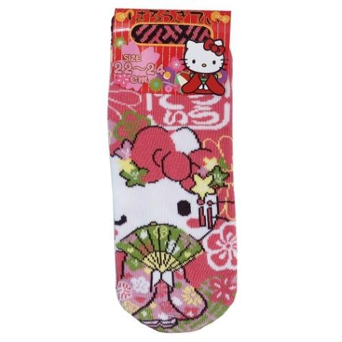 ハローキティ グッズ 女性用 靴下 レディース 和柄 ソックス 扇子 サンリオ キャラクター キャラクターのシネマコレクション 通販 Paypayモール