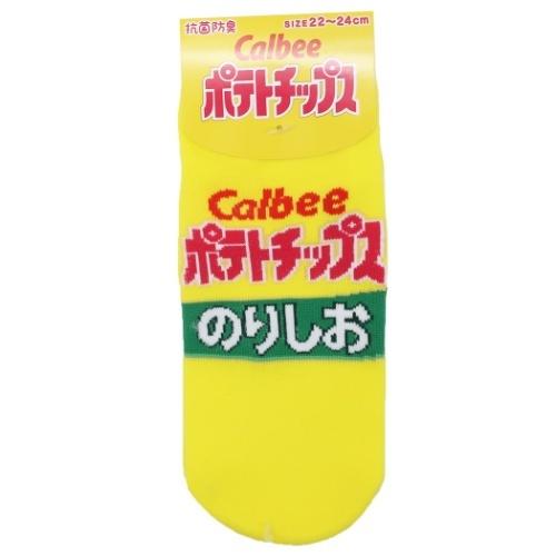 レディースソックス 女性用 靴下 ポテトチップス おかし 通販 のりしお グッズ キャラクターのシネマコレクション 通販 Paypayモール