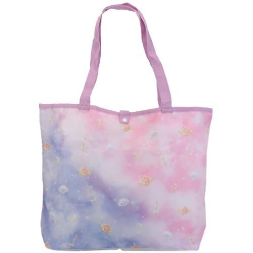 美少女戦士セーラームーン グッズ エコバッグ アニメキャラクター 折りたたみ ショッピングバッグ エターナル 総柄 キャラクターのシネマコレクション 通販 Paypayモール