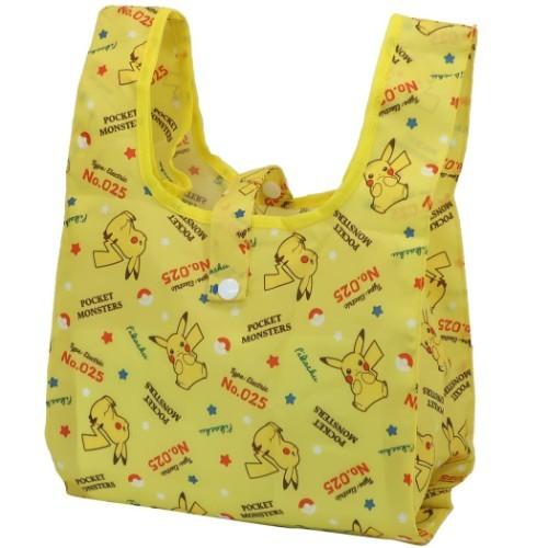 ポケモン キャラクター プチ エコバッグ コンビニエコトート ピカチュウ イエロー ポケットモンスター グッズ キャラクターのシネマコレクション 通販 Paypayモール