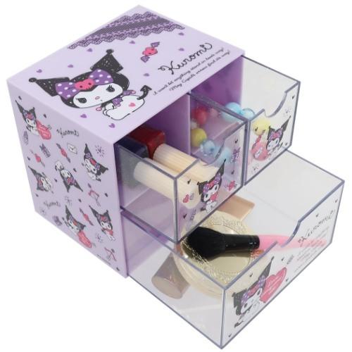 クロミ キャラ チェスト 卓上収納 サンリオ キャラクター グッズ