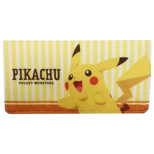 ポケットモンスター ポケモン キャラクター 不織布マスク携帯ケース 抗菌 フラット マスクポーチ ピカチュウ ストライプ ケイカンパニー キャラクターのシネマコレクション 通販 Paypayモール