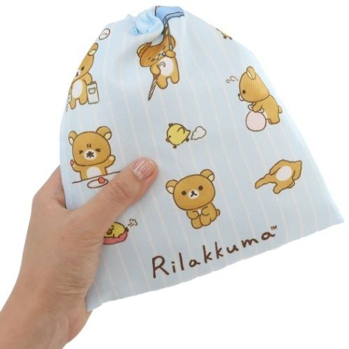 新発売の リラックマ キャラクター 巾着袋 きんちゃくポーチ サンエックス グッズ409円 Aynaelda Com