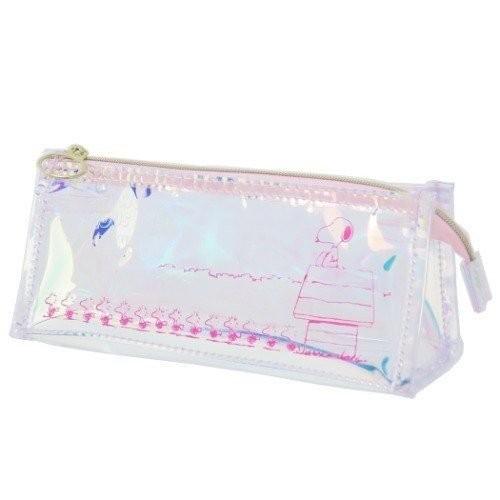 スヌーピー 筆箱 キャラクター グッズ オーロラ 三角 ペンポーチ ピンク ピーナッツ ビーエスエス キャラクターのシネマコレクション 通販 Paypayモール