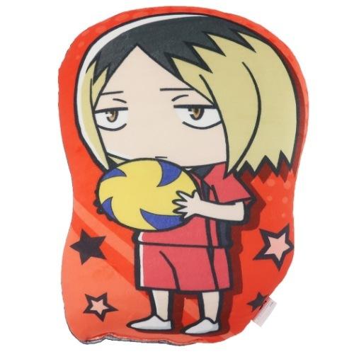 ハイキュー アニメキャラクター ダイカット クッション 孤爪研磨 音駒 