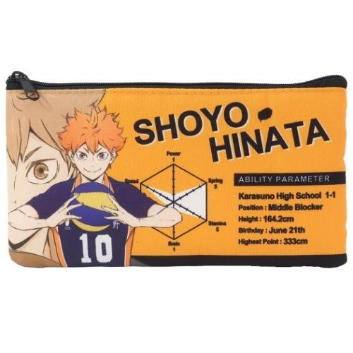 ハイキュー フラット ポーチ 少年ジャンプ 筆箱 アニメキャラクター 日向翔陽 烏野高校 ケイカンパニー キャラクターのシネマコレクション 通販 Paypayモール