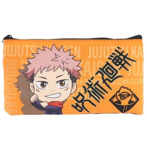 呪術廻戦 アニメキャラクター 筆箱 フラット ペンポーチ デフォルメ 虎杖悠仁 少年ジャンプ グッズ キャラクターのシネマコレクション 通販 Paypayモール