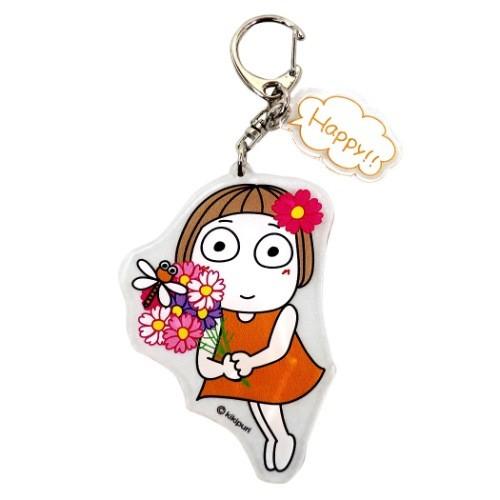 キキぷり グッズ ダイカット アクリル キーホルダー Lineスタンプ キーリング オレンジ ケイカンパニー Kc Ki Ak2 Or キャラクターのシネマコレクション 通販 Yahoo ショッピング