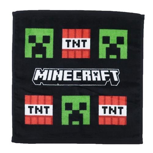 マインクラフト ハンドタオル プリントウォッシュタオルS クリーパー＆TNT火薬 Minecraft ケイカンパニー プレゼント 男の バレンタイン｜cinemacollection