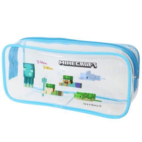 国内外の人気が集結 マインクラフト グッズ ペンケース Minecraft ゲームキャラクター ビニール スクエアポーチ Neotextreview Com