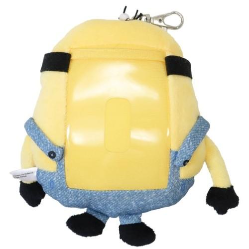 ミニオンズのぬいぐるみとポシェット、パスケース ミニオンズのぬいぐるみとポシェット、パスケース