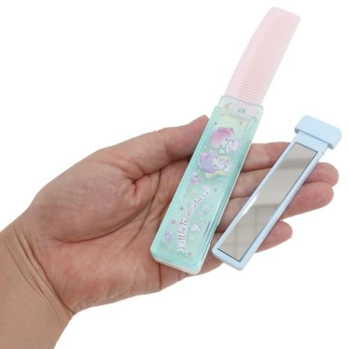 リトルツインスターズ キキ＆ララ グッズ 手鏡 ＆ くし キャラクター