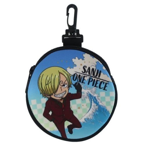 ミニポーチ ワンピース One Piece 丸型 カラビナ付き ポーチ 少年ジャンプ サンジ プレゼント アニメキャラクター 人気商品ランキング