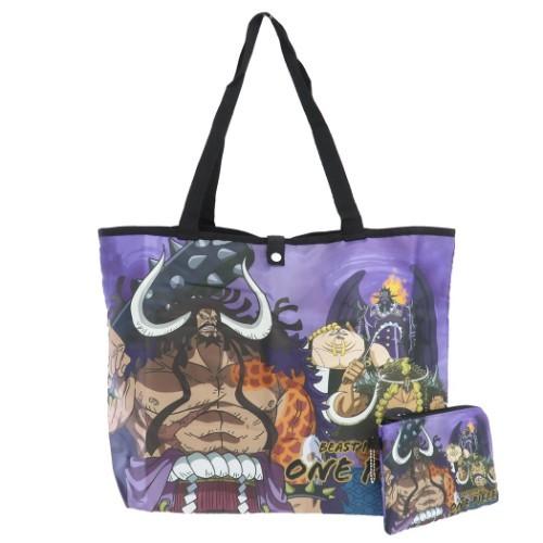 エコバッグ ワンピース 折りたたみ ショッピングバッグ One Piece 少年ジャンプ 百獣海賊団 15l トートバッグ コンパクト お買い物かばん キャラクターのシネマコレクション 通販 Paypayモール