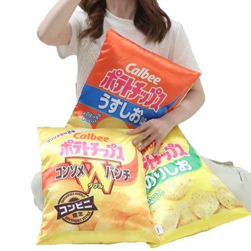 ポテトチップス グッズ クッション キャラクター プレゼント 男の子