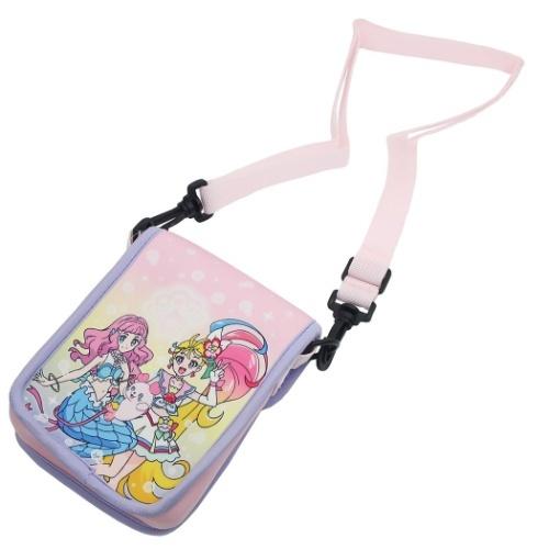 トロピカルージュプリキュア ミニ ショルダーバッグ ポシェット パープル アニメキャラクター キャラクターのシネマコレクション 通販 Paypayモール