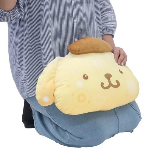 ポムポムプリン フェイスクッション サンリオ クッション キャラクター