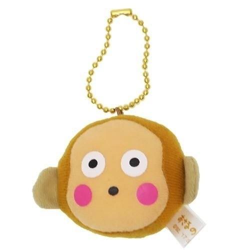 マスコット 2wayぬいぐるみフェイスバッジ おさるのもんきち なつかしシリーズ サンリオ ケイカンパニー キーホルダー