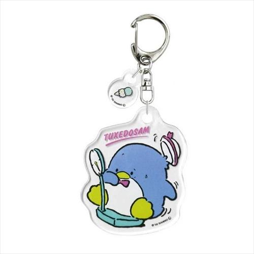 タキシードサム アクリルダイカットキーホルダー キーリング サンリオ