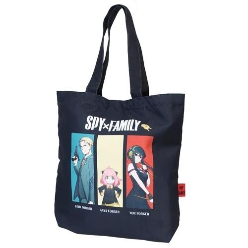 スパイファミリー SPYxFAMILY お出かけトート トートバッグ ブラック