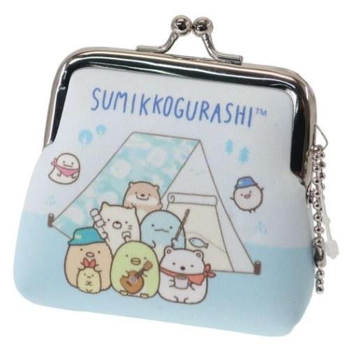 すみっコぐらし キャラクター 小銭入れ ネオプレーン ミニがまぐち キャンプ テント サンエックス グッズ キャラクターのシネマコレクション 通販 Paypayモール