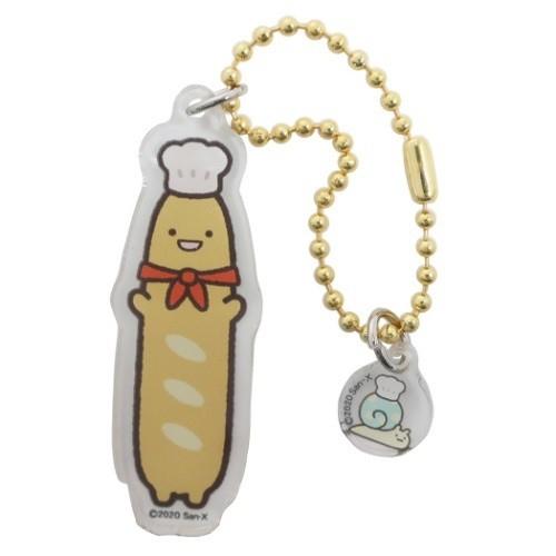 キャラクター グッズ キーホルダー すみっコぐらし アクリル ダイカット キーチェーン サンエックス パン店長 キャラクターのシネマコレクション 通販 Paypayモール