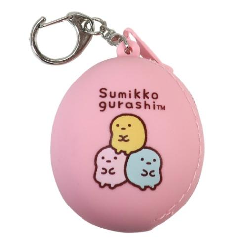 すみっコぐらし ミニポーチ キーホルダー グッズ 通販 シリコン プチケース タピオカ サンエックス キャラクターのシネマコレクション 通販 Paypayモール