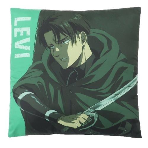 45cm スクエア クッション 進撃の巨人 通販 リヴァイ グッズ