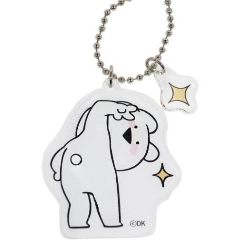 すこぶる動くウサギ Lineスタンプ グッズ アクリル ダイカット キーホルダー キーリング キラリ ケイカンパニー コレクション雑貨 キャラクターのシネマコレクション 通販 Paypayモール