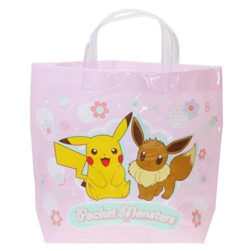 ビニール 角型 トートバッグ ポケモン プールバッグ ポケットモンスター 通販 ピンク グッズ キャラクターのシネマコレクション 通販 Paypayモール