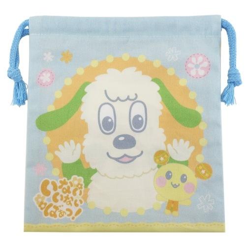 巾着袋 いないいないばあっ きんちゃくポーチ Xs Nhk ミント 新入学 新学期準備雑貨 小物入れ