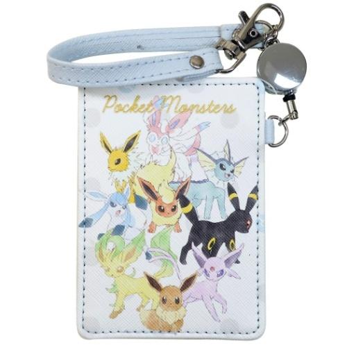 ポケモン 定期入れ リール付き シングル パスケース ブイズ ポケットモンスター マルヨシ キャラクターのシネマコレクション 通販 Paypayモール