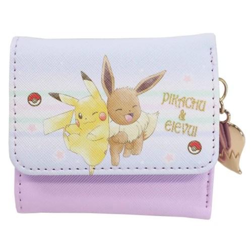 ミニウォレット ポケモン コンパクト 三つ折り財布 ポケットモンスター ピカチュウ イーブイ Melty Stripes プレゼント キャラクターのシネマコレクション 通販 Paypayモール