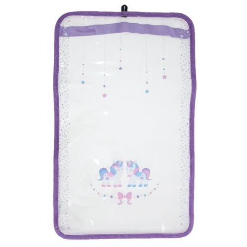 ランドセルカバー 小学生 女の子 ユニコーン ランドセル用 キラキラ ふち プリント 透明 カブセカバー Ll 新入学 マルヨシ キャラクターのシネマコレクション 通販 Paypayモール