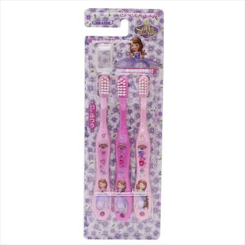 ちいさなプリンセス ソフィア 歯ブラシ 子供用ハブラシ3本セット スケーター 園児用 グッズ 3 5才用 歯磨き キャラクターのシネマコレクション 通販 Paypayモール