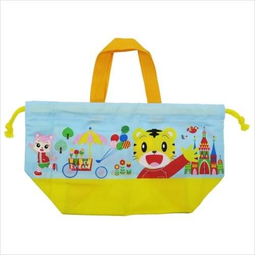 しまじろう ランチ巾着 お弁当きんちゃくバッグ 遊園地 こどもちゃれんじ スケーター 日本製 キャラクター グッズ キャラクターのシネマコレクション 通販 Paypayモール