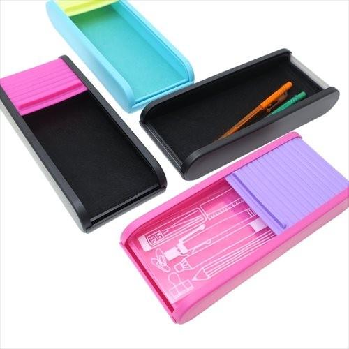 ペンケース シャッター プラペン カミオジャパン 新学期 準備 筆箱