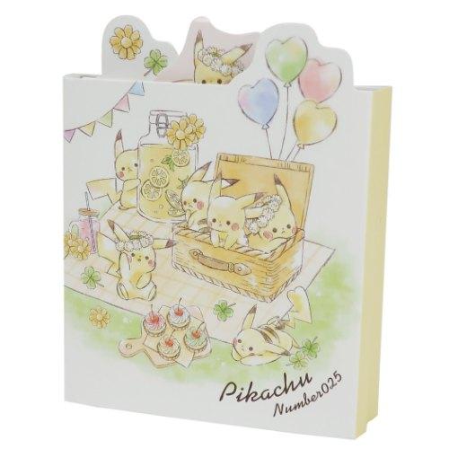 メモ帳 ポケモン パタパタメモ ポケットモンスター ピカチュウ ピクニック 6柄1枚 キャラクターのシネマコレクション 通販 Paypayモール