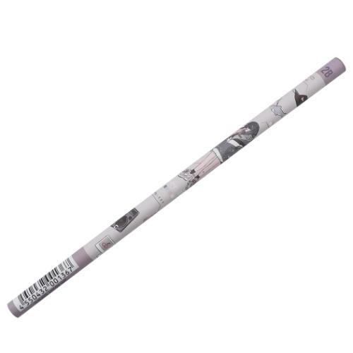 鉛筆 グッズ 丸軸 えんぴつ 2b かわいい おしゃれ 女の子 小学生 中学生 高校生 夜フカシ ルーザーガール キャラクターのシネマコレクション 通販 Paypayモール