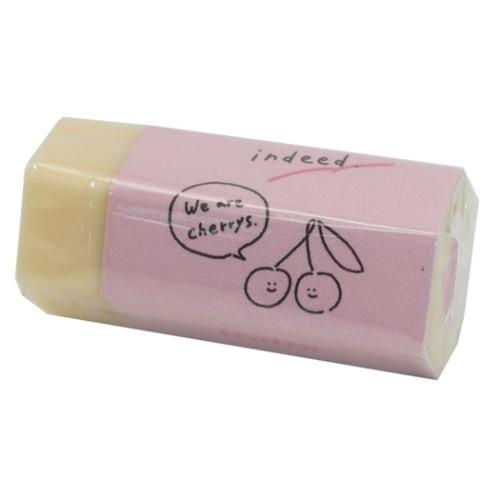 消しゴム えんぴつ ケシゴム ピンク チェリー カミオジャパン 新学期準備文具 かわいい セール キャラクターのシネマコレクション 通販 Paypayモール